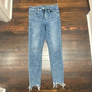American eagle cozy next level stretch jeggings size 6
